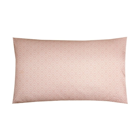 Mainstays Ultra Soft High Quality Microfiber Adult/Teen Pillowcase Set, Orange Global, Standard/Queen