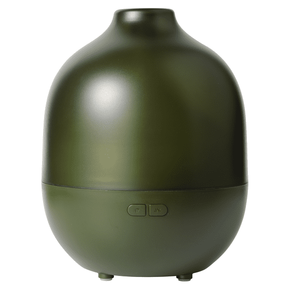 Mainstays Ultrasonic Cool Mist Essential Oil Diffuser, 300 mL, Green