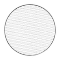 Mainstays Uncoated 16" Stainless Steel Pizza Pan Screen, Crisper, Large, Gray