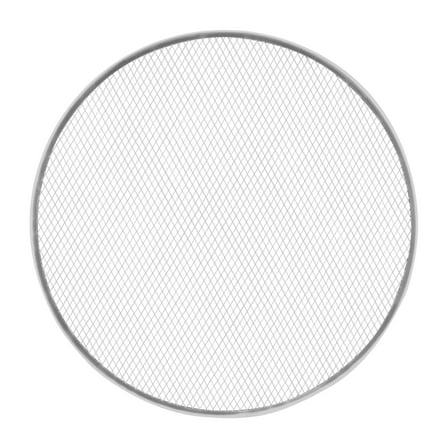 Mainstays Uncoated 16" Stainless Steel Pizza Pan Screen, Crisper, Large, Gray
