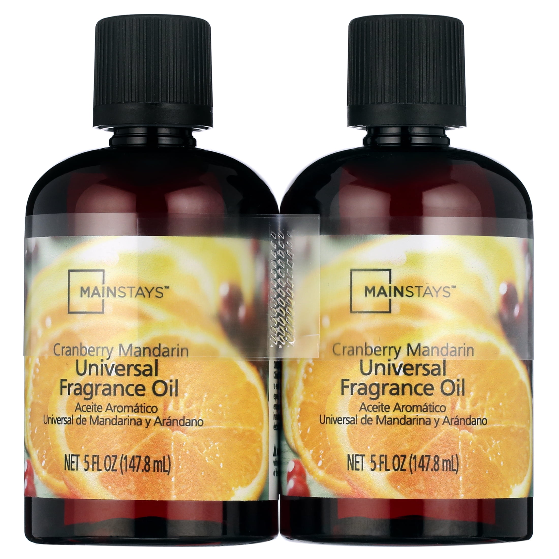 Mainstays Universal Fragrance Oil, 5 fl oz, with Cranberry Mandarin, 2 Count, 2 Pack