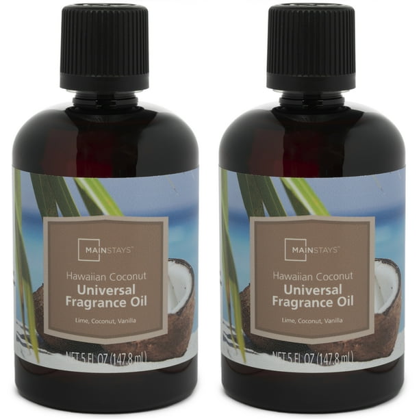 Mainstays Universal Fragrance Oil, Hawaiin Coconut Scented, 5 fl oz