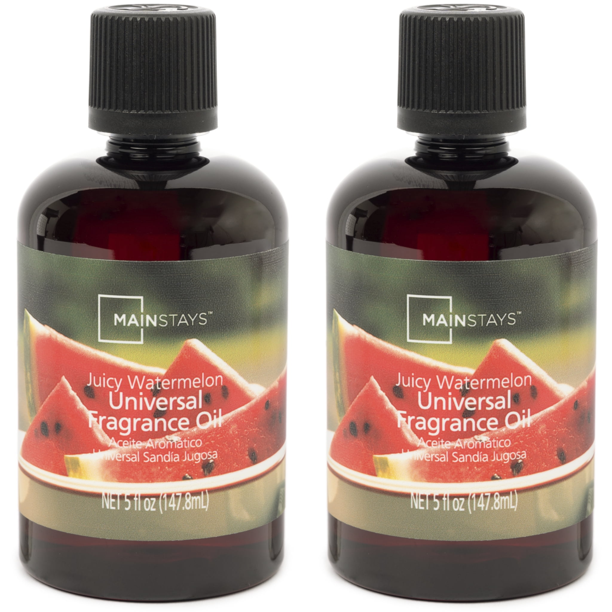 Mainstays Universal Fragrance Oil, Juicy Watermelon, 5 fl oz (2Pack