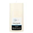 Mainstays Unscented Pillar Candle, 3 x 6 inches, Ivory