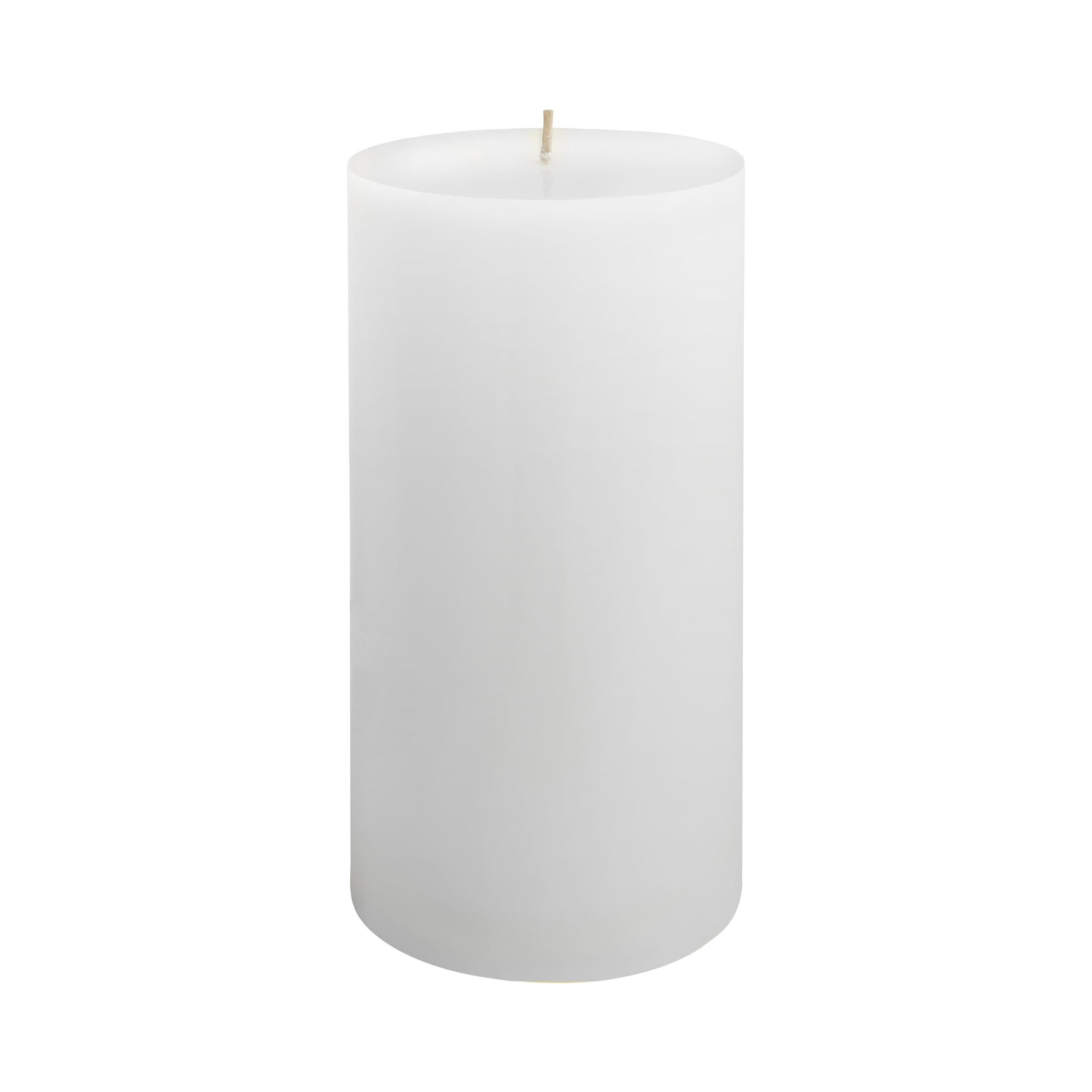 Mainstays Unscented Pillar Candle, 4 x 8 inches, White
