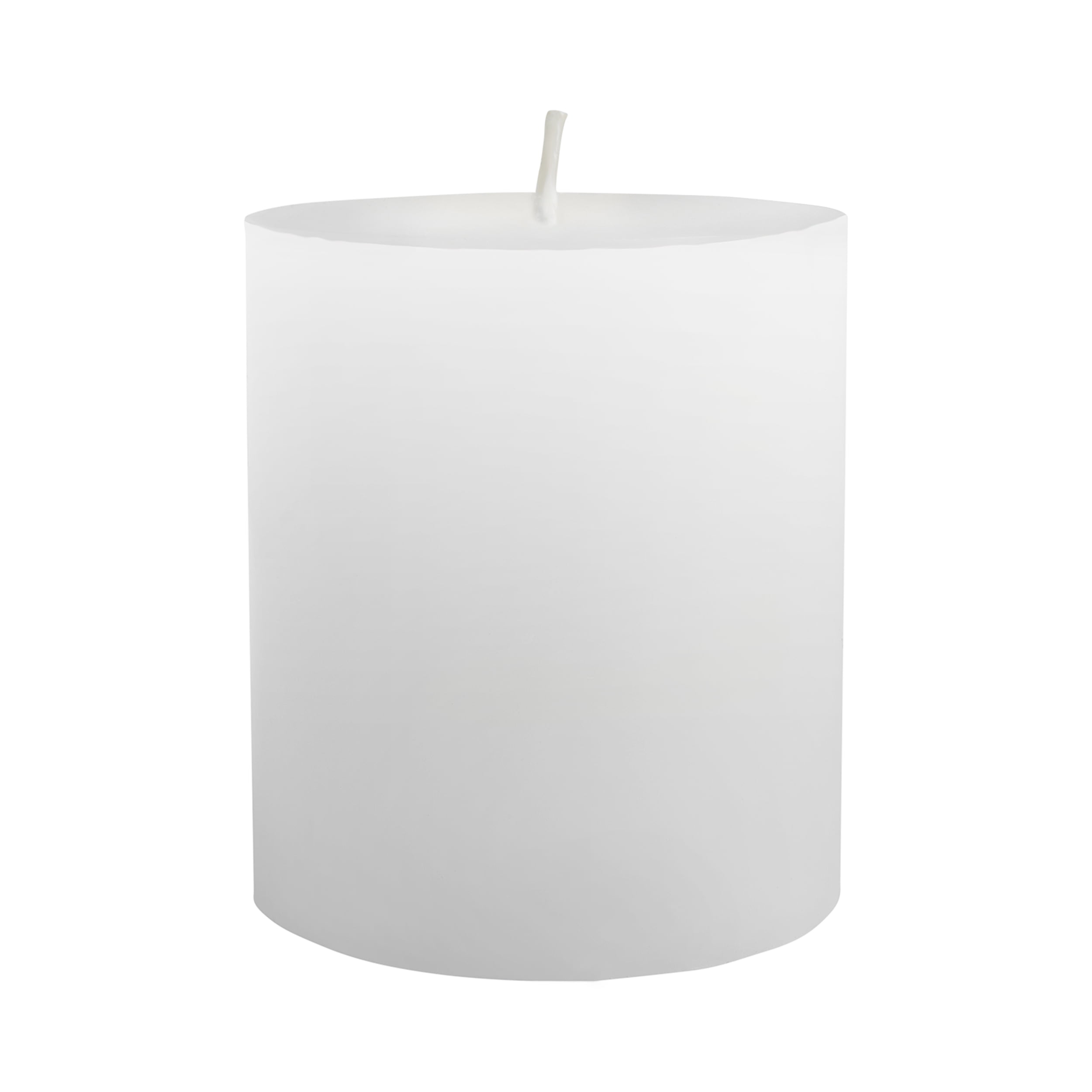 Mainstays Unscented Pillar Candles, 2.5 x 2.8 inches, White