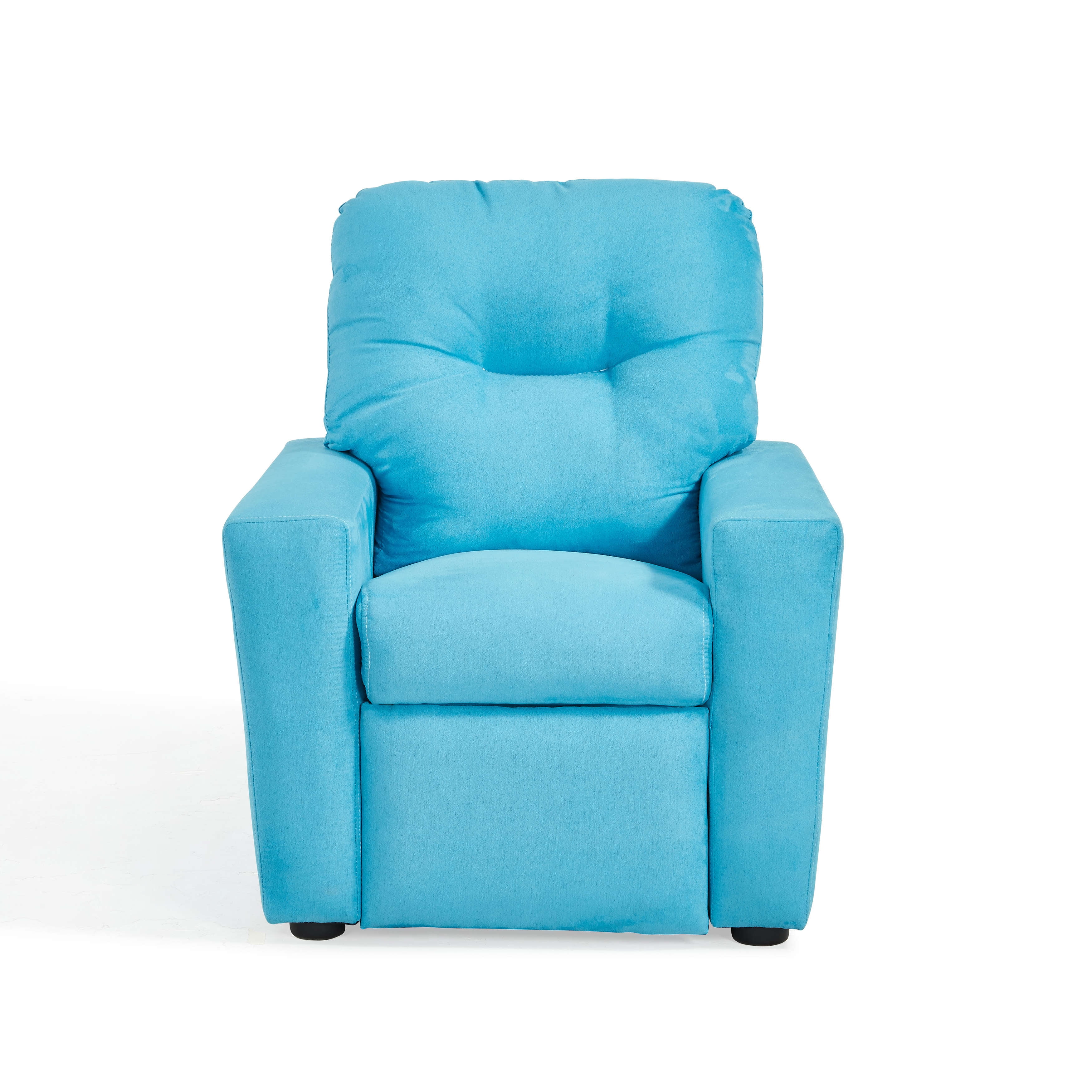 Mainstays Upholstered Microfiber Kids Recliner, Multiple Colors