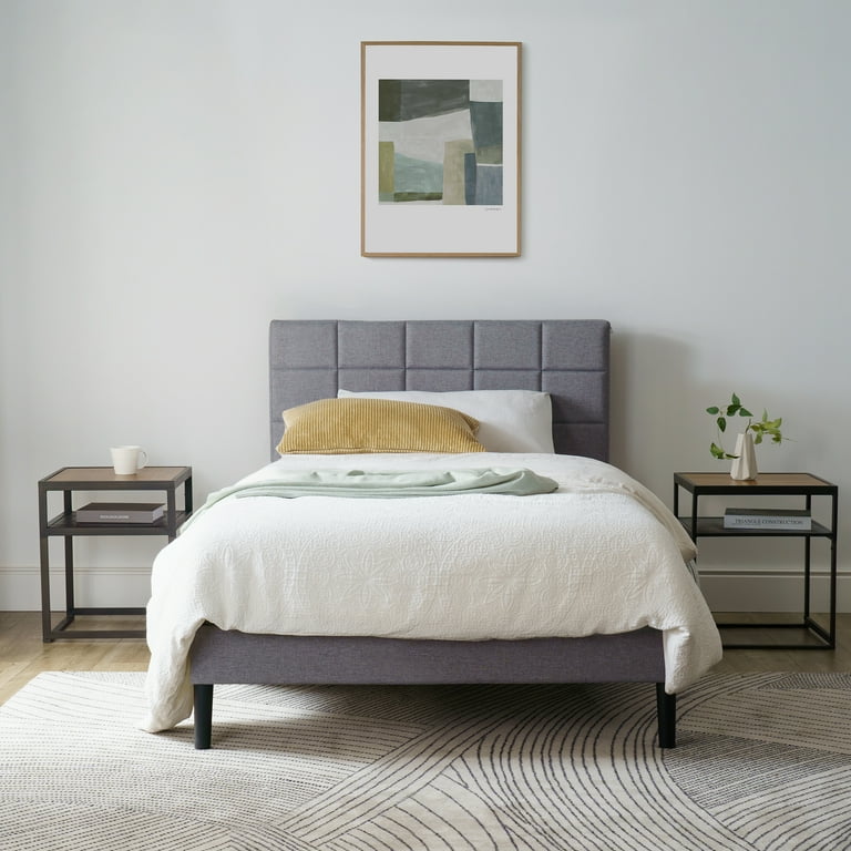 Mainstays Upholstered Platform Bed