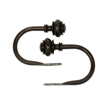 Mainstays Urn Curtain Holdback Medium Bronze, Set of Two