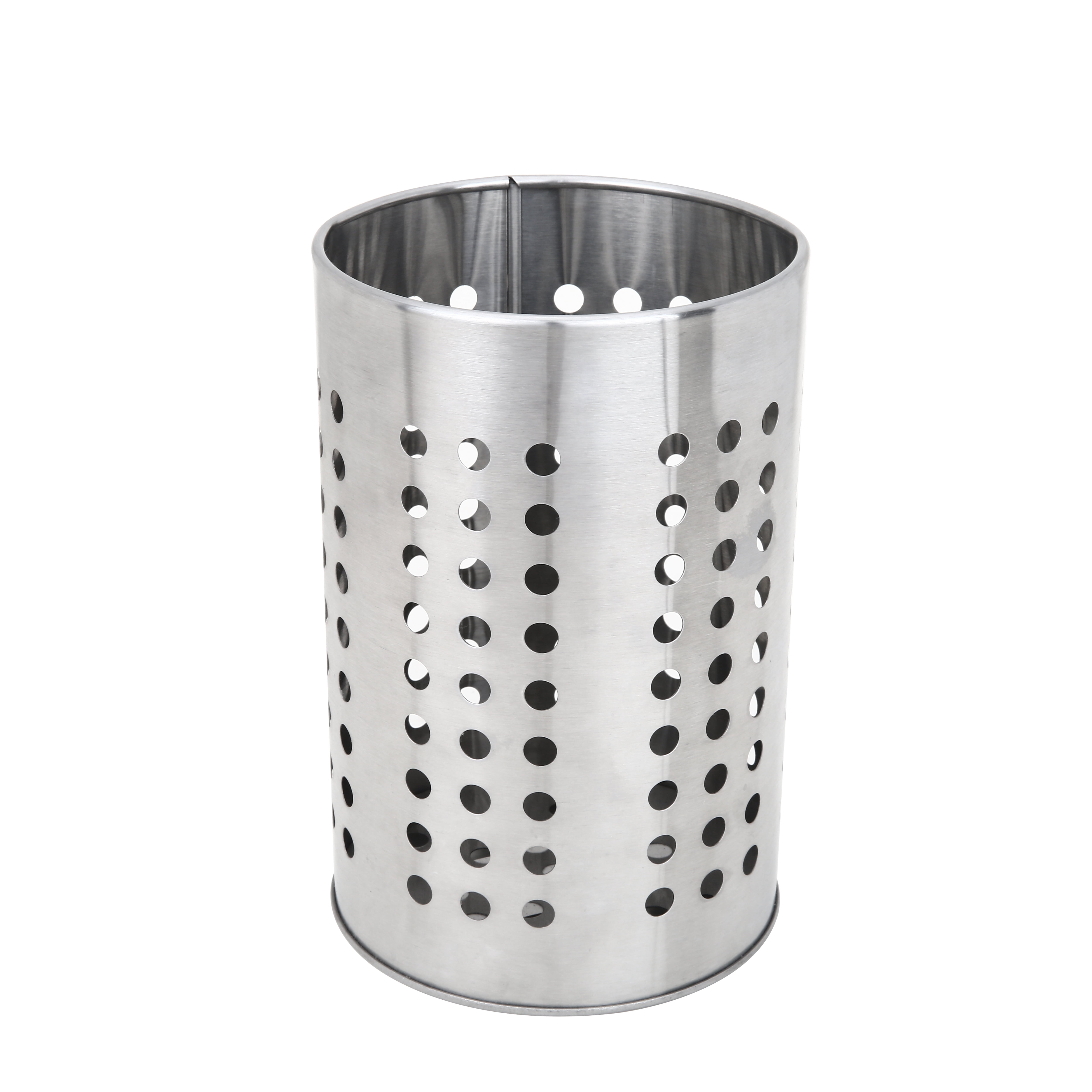 ORDNING Utensil holder, stainless steel, Height: 7 1/8 Diameter: 4 3/4 -  IKEA