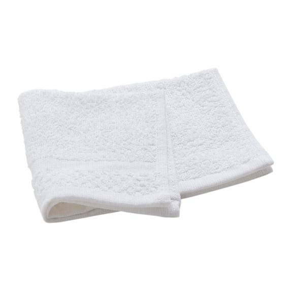 Mainstays Value Washcloth, White