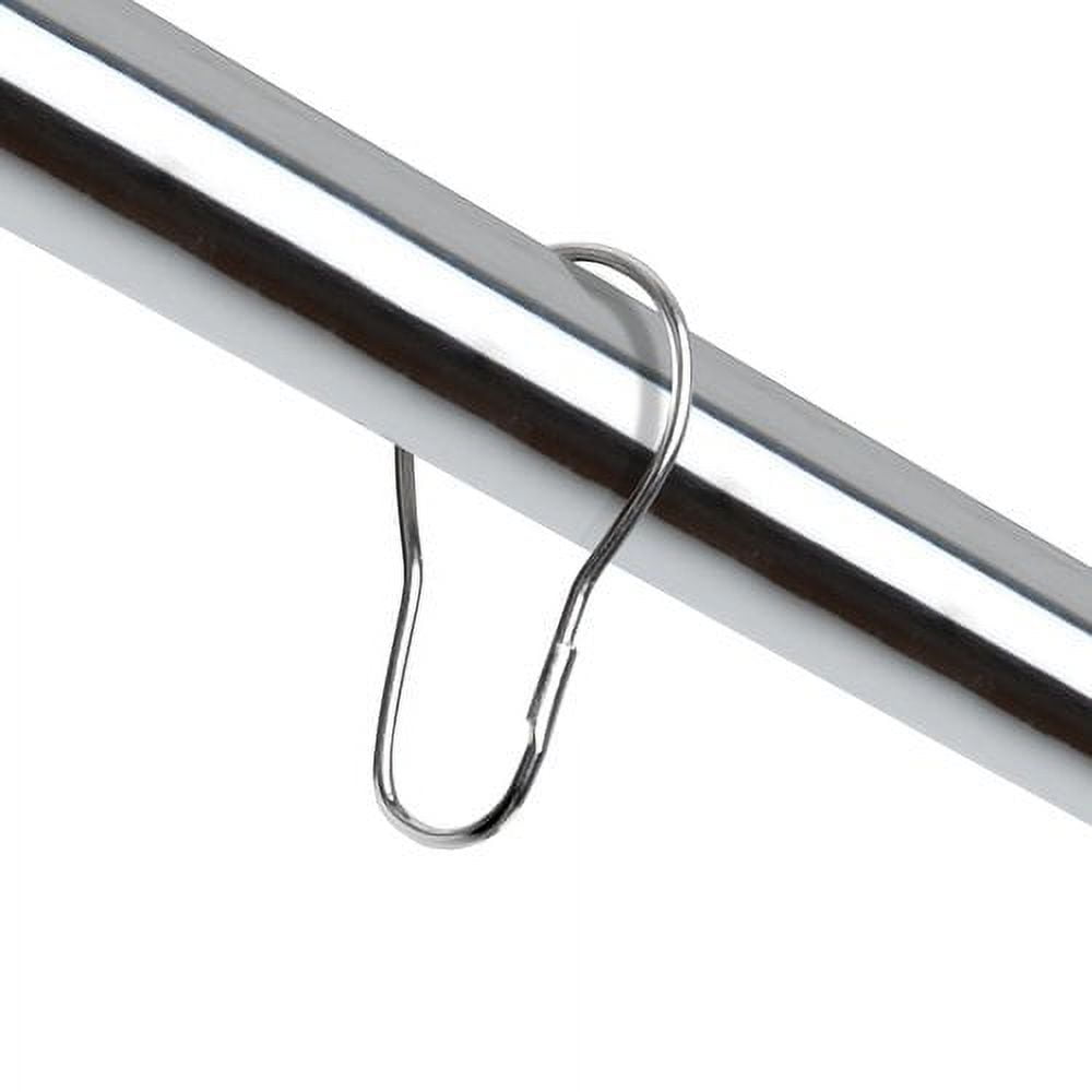 Mainstays Value Wire Metal Shower Curtain Hooks / Rings