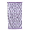 Mainstays Velour Beach Towel, Boho Mdln, Purple, 28x60