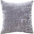 thumbnail image 1 of Mainstays Velvet Decorative Pillow, 18" x 18", Gray, 1 of 2