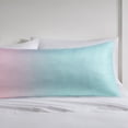thumbnail image 1 of Mainstays Vintage 85 GMS Ombre Aqua and Pink Microfiber Body Pillow Cover 20"x52", 1 of 5