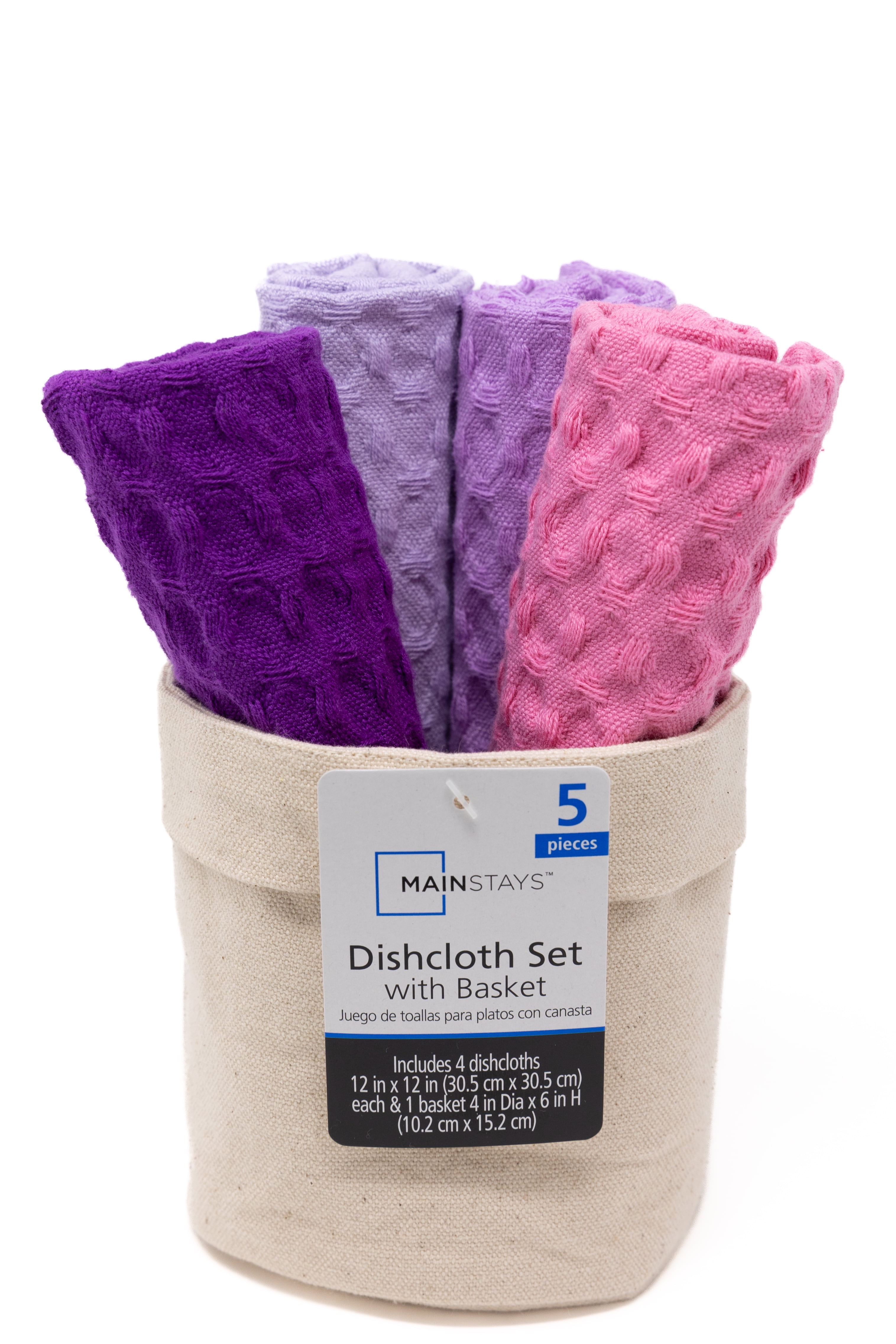 12 Pack Assorted Waffle Dish Cloth 45x65cm - FMF Online