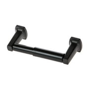 Mainstays Wall Mounted Toilet Paper Holder, Matte Black