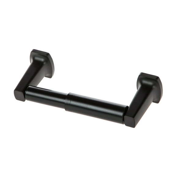 Mainstays Matte Black Wall Mounted Toilet Paper Holder