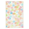 thumbnail interactive-video image 1 of Mainstays Washable Indoor Area Rug, Paint Dots Multicolor, 35.43"x55.12", 1 of 6