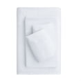 thumbnail image 1 of Mainstays Washed Ultra Soft Microfiber Bed Sheet Set, Full, Arctic White, 4 Piece, 1 of 12