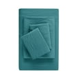 thumbnail image 1 of Mainstays Washed Ultra Soft Microfiber Bed Sheet Set, Queen, Cool Water, 4 Piece, 1 of 11