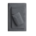 thumbnail image 1 of Mainstays Washed Ultra Soft Microfiber Bed Sheet Set, Twin-XL, Soothing Grey, 3 Piece, 1 of 11