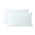 thumbnail image 1 of Mainstays Washed Ultra Soft Microfiber Pillowcase Set, King, Arctic White, 2 Piece, 1 of 8