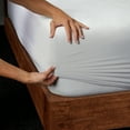 thumbnail image 1 of Mainstays Waterproof EVA Fitted Mattress Protector, Twin, 1 of 11