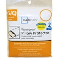 Mainstays Waterproof Zippered Pillow Protector, 2 Count