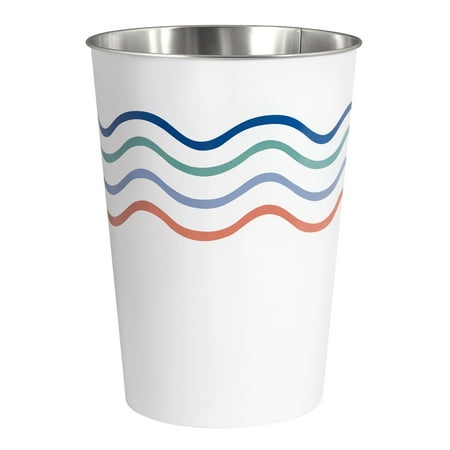 Mainstays Wave Waste Can