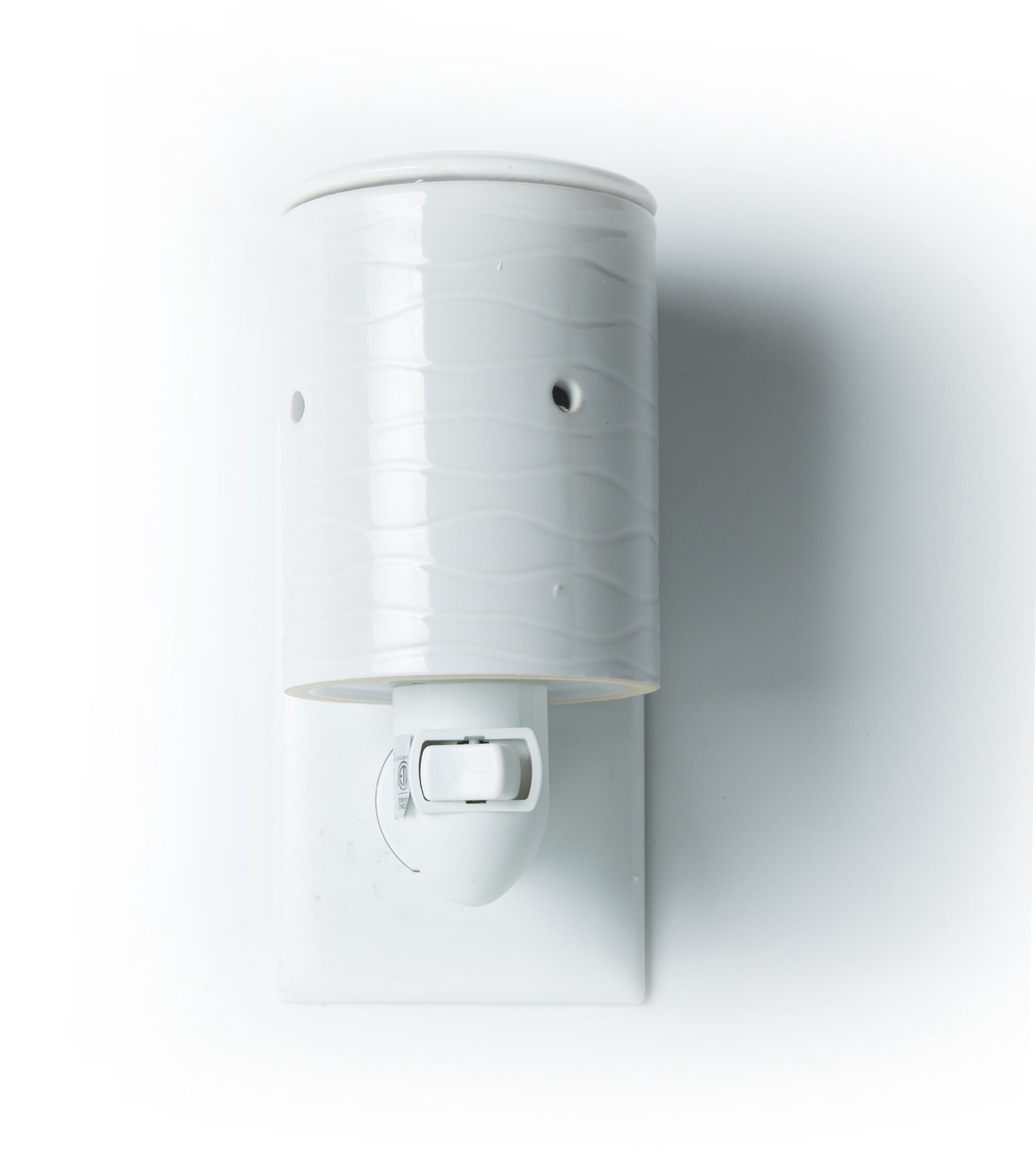 Mainstays Wax Melt Accent Warmer, White, Single
