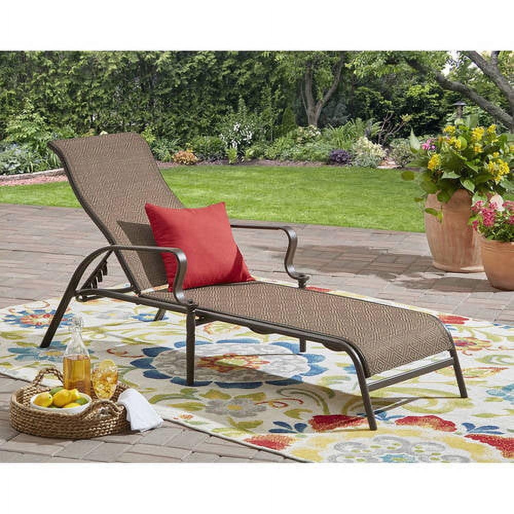 Mainstay wesley creek sling outdoor chaise lounge deals