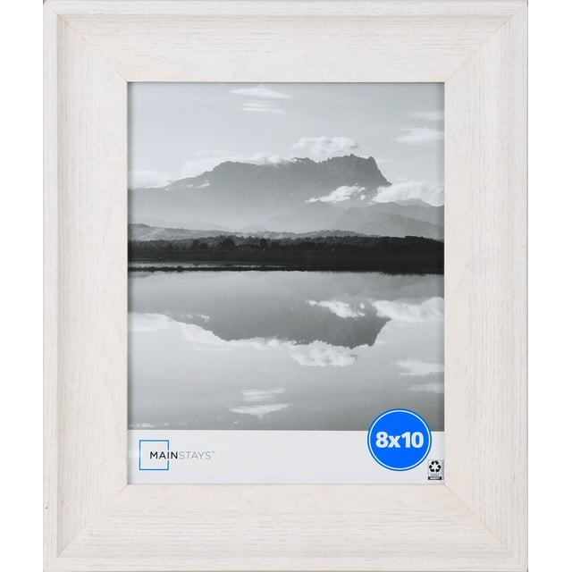Mainstays White 8x10 Scoop Gallery Wall Picture Frame