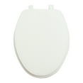 Mainstays? White Elongated Soft Vinyl Toilet Seat