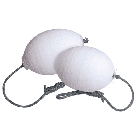 Mainstays Scum Sponges in White & Gray for Spas - Quantity - 2 - 3 in. x 2.6 in. x 3.5 in.