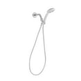 thumbnail interactive-video image 1 of Mainstays White Handheld Showerhead with Hose and Shower Mount, 1 of 10