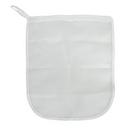Mainstays Delicates Mesh Wash Bag with Zipper Closure, White, 15" x 18"