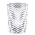 thumbnail image 1 of Mainstays White Metal Wastebasket, 1 of 5