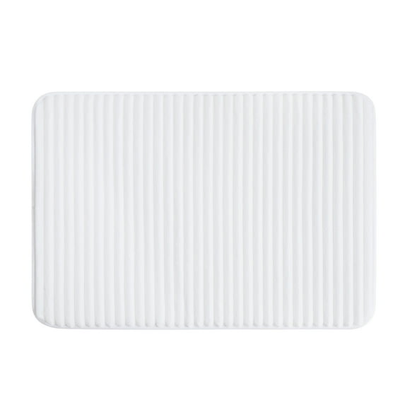 Mainstays White Performance Foam 20"x 32" Bath Rug
