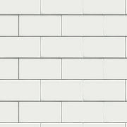 Mainstays White Subway Tile Peel and Stick Wallpaper, 13.35 Sq. Ft.