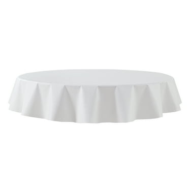Mainstays White Table Pad 70" Round