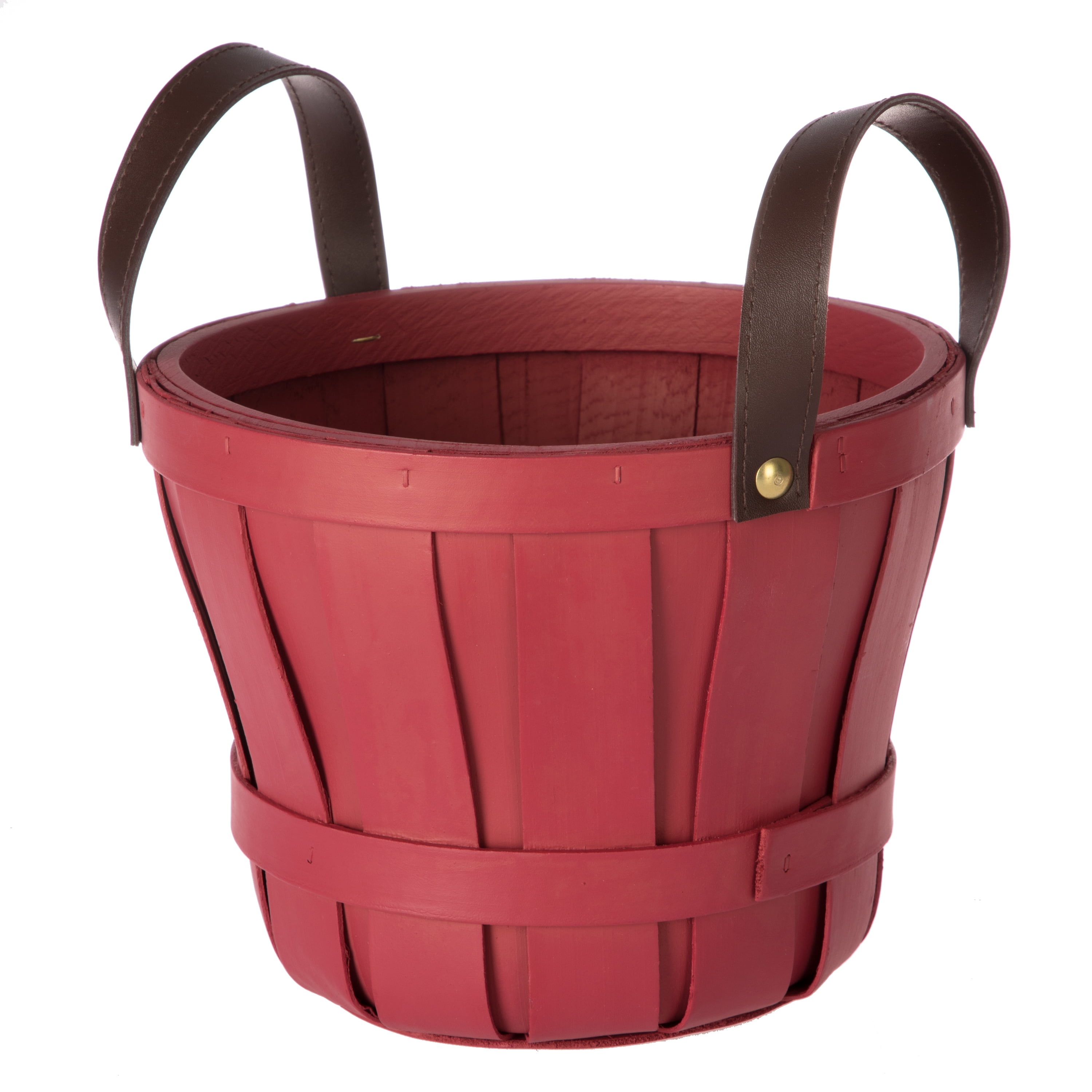 Mainstays Wood Chip BasketRed
