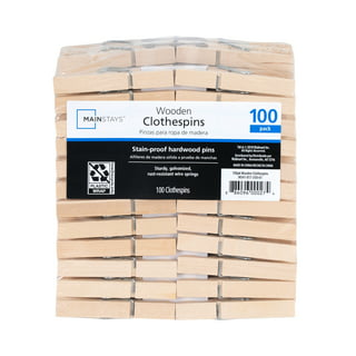 Comatec Mini Clothes Pin 1.3 inch 200 Pack, Size: 1.3, Beige