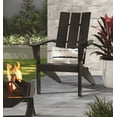 thumbnail image 1 of Mainstays Wood Modern Adirondack Chair, Black Color, 1 of 9
