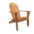 thumbnail image 1 of Mainstays Wood Outdoor Adirondack Chair, Natural, 1 of 8