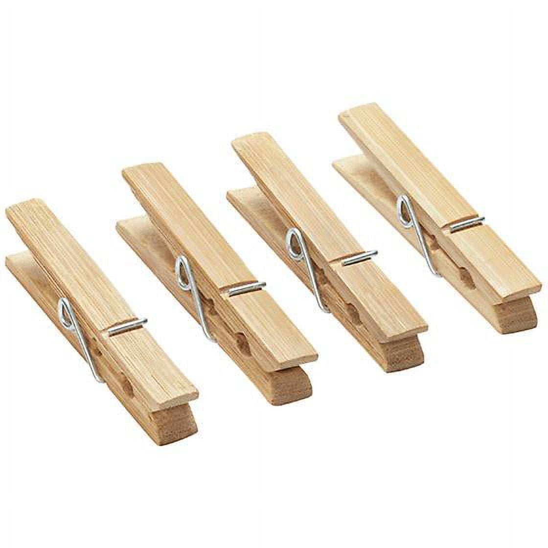 Mainstays Wooden Clothespins, 100 Count