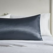 Mainstays Woven Satin Solid Standard Pillowcase Cover, 20"x32", Navy, 1 Each