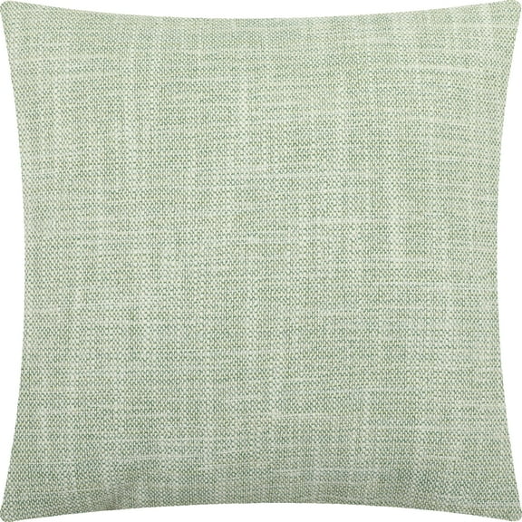 Mainstays Woven Slub Throw Pillow, Square, 1 per pack, 18"x18", Green