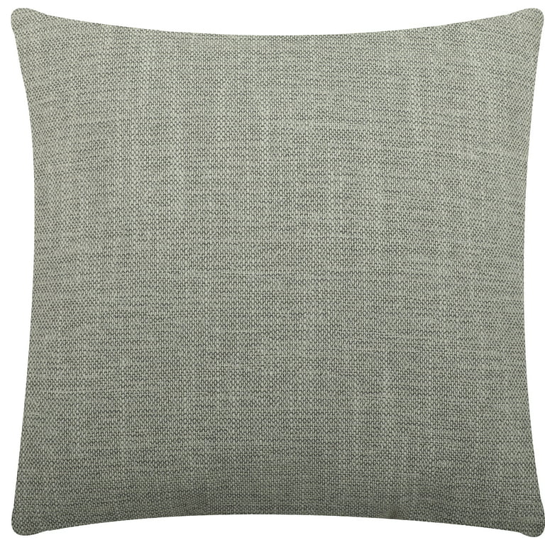 Mainstays Faux Fur Pillow, 18 x 18, Grey, Square, 1 Piece, Size: 18 inch x 18 inch