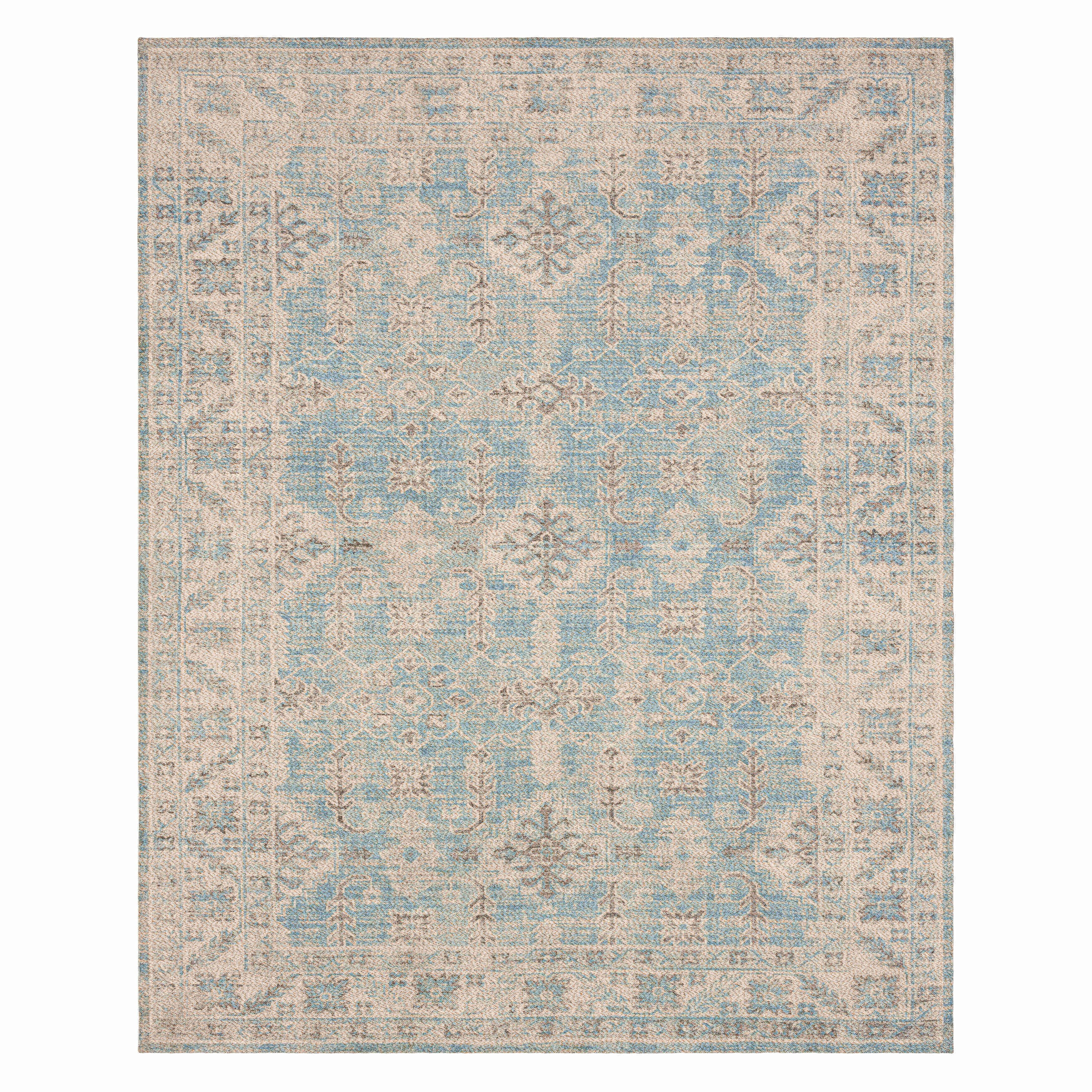 Azula Gradient Rug Mainstays Zula Acacia Low Pile Stain/Fade Resistant Polyester Indoor ...